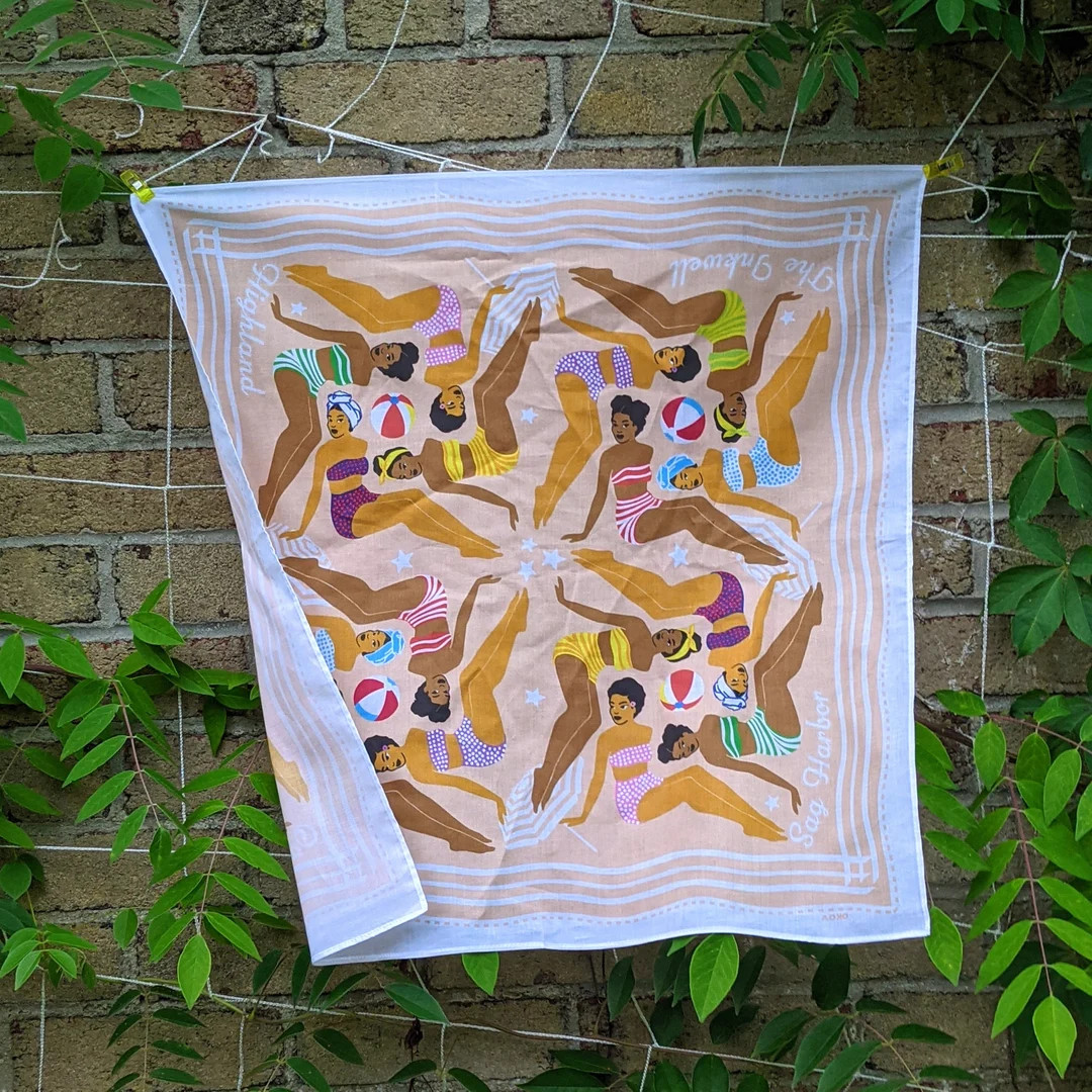 No. 28  Oak Bluffs and Other Beaches Bandana - Etsy | Etsy (US)
