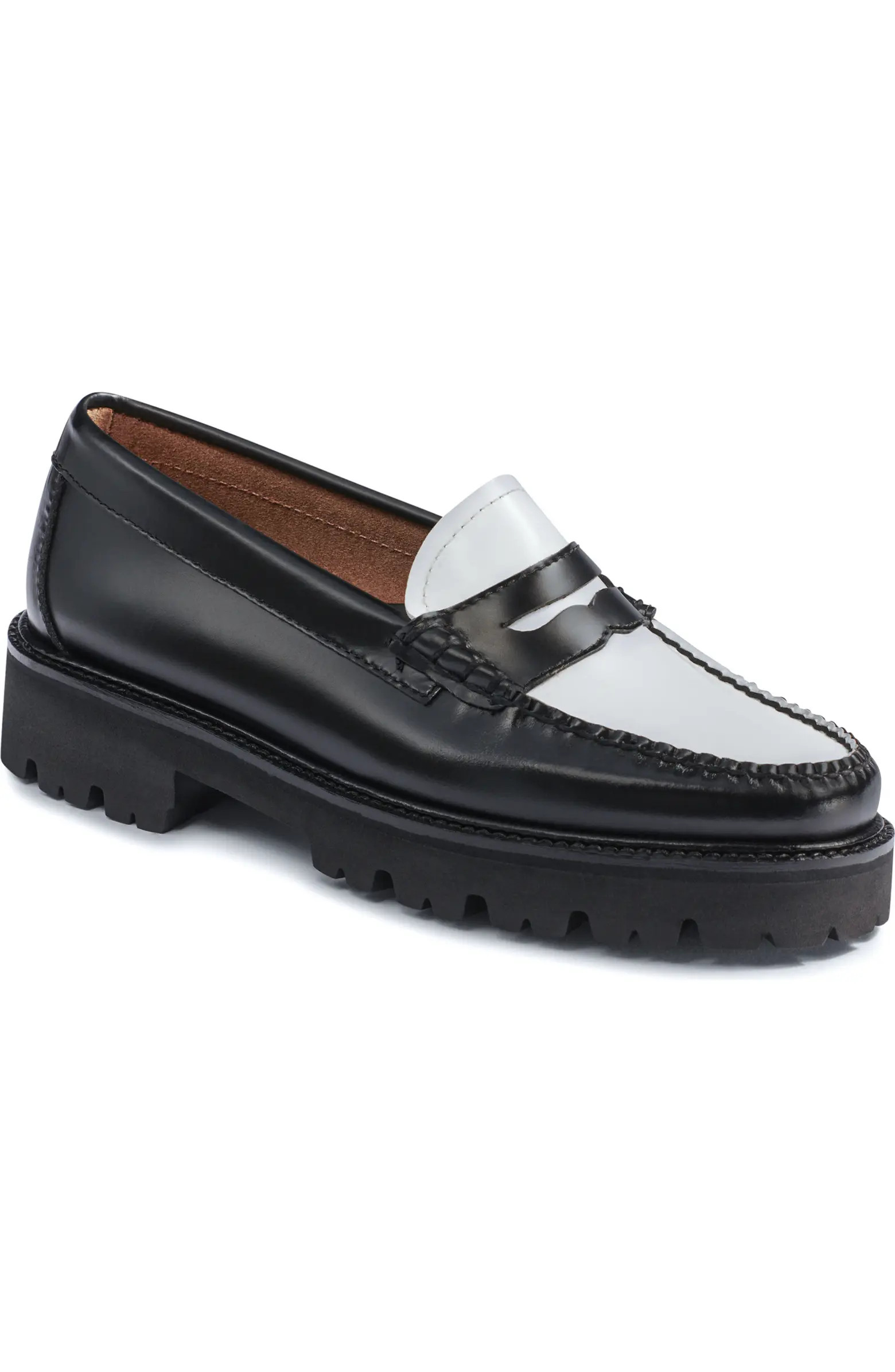 G.H.BASS Whitney Super Lug Sole Penny Loafer (Women) | Nordstrom | Nordstrom