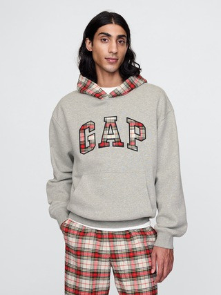 Vintage Soft Striped Logo Hoodie | Gap (US)