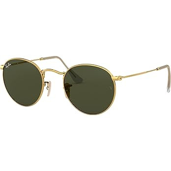 Ray-Ban RB3447 Round Metal Sunglasses | Amazon (US)
