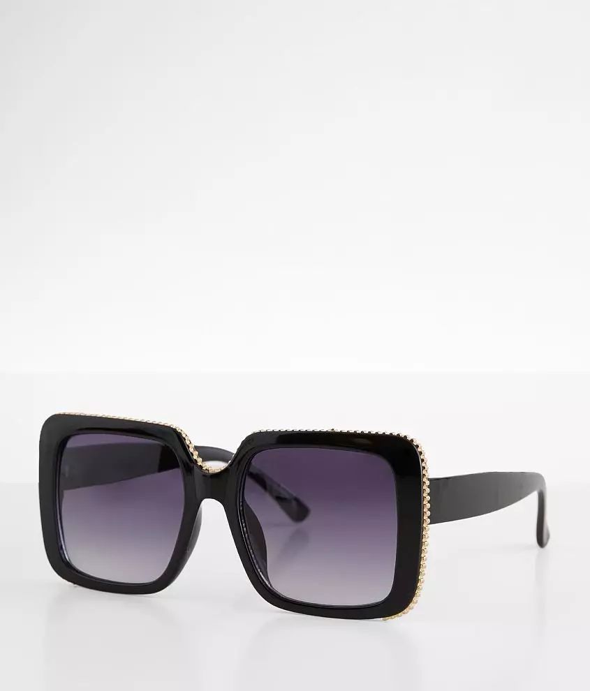 Oversized Glitz Sunglasses | Buckle