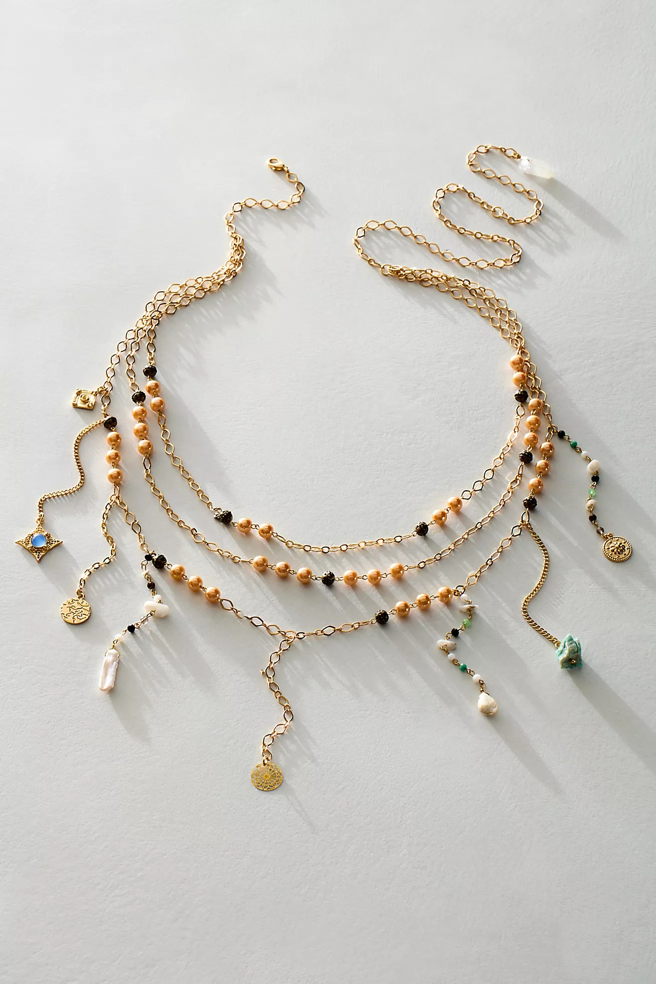 Ariana Ost Lotus Belly Chain | Free People (Global - UK&FR Excluded)