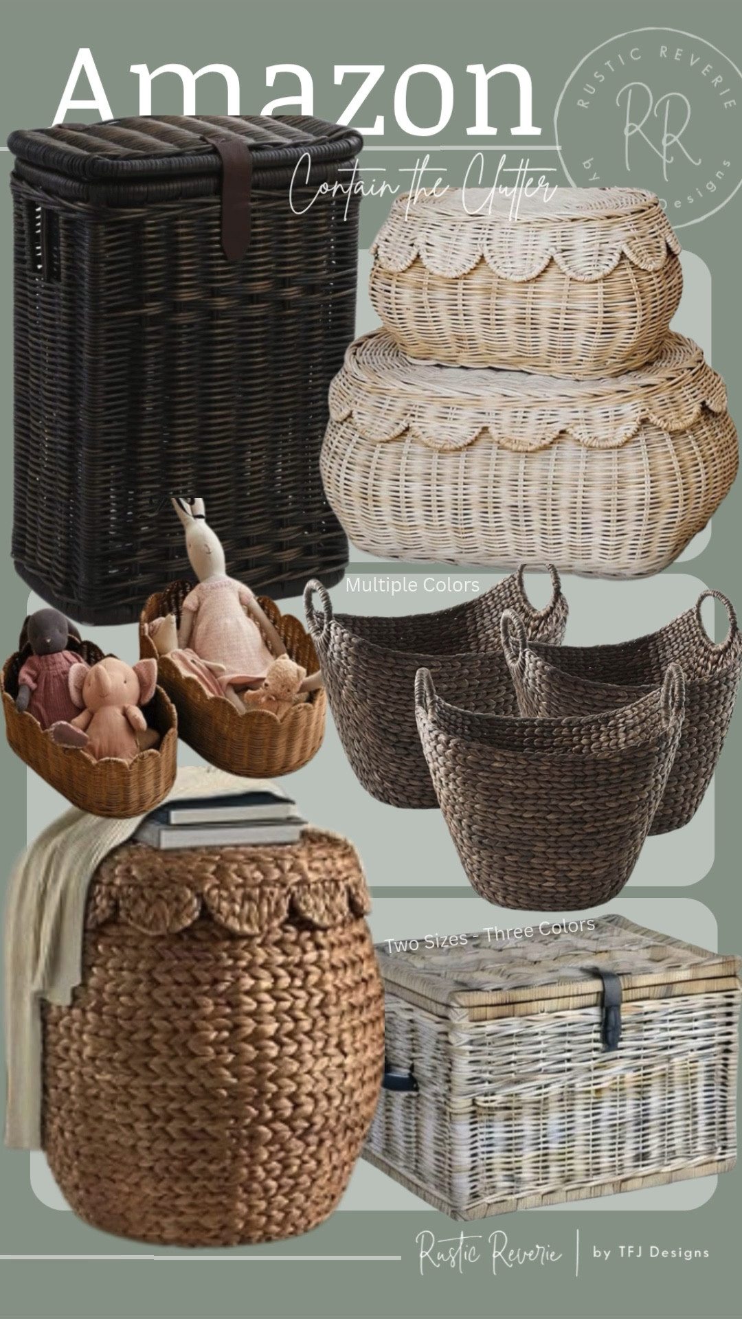I’ve rounded up some beautiful baskets to help Contain the Clutter! 🏠 spring cleaning amazon creator favorites prime shipping basket lady laundry room nursery playroom game room kids toys tidy storage options closet kitchen bedroom organize 

#LTKHome #LTKmomlife #LTKSaleAlert