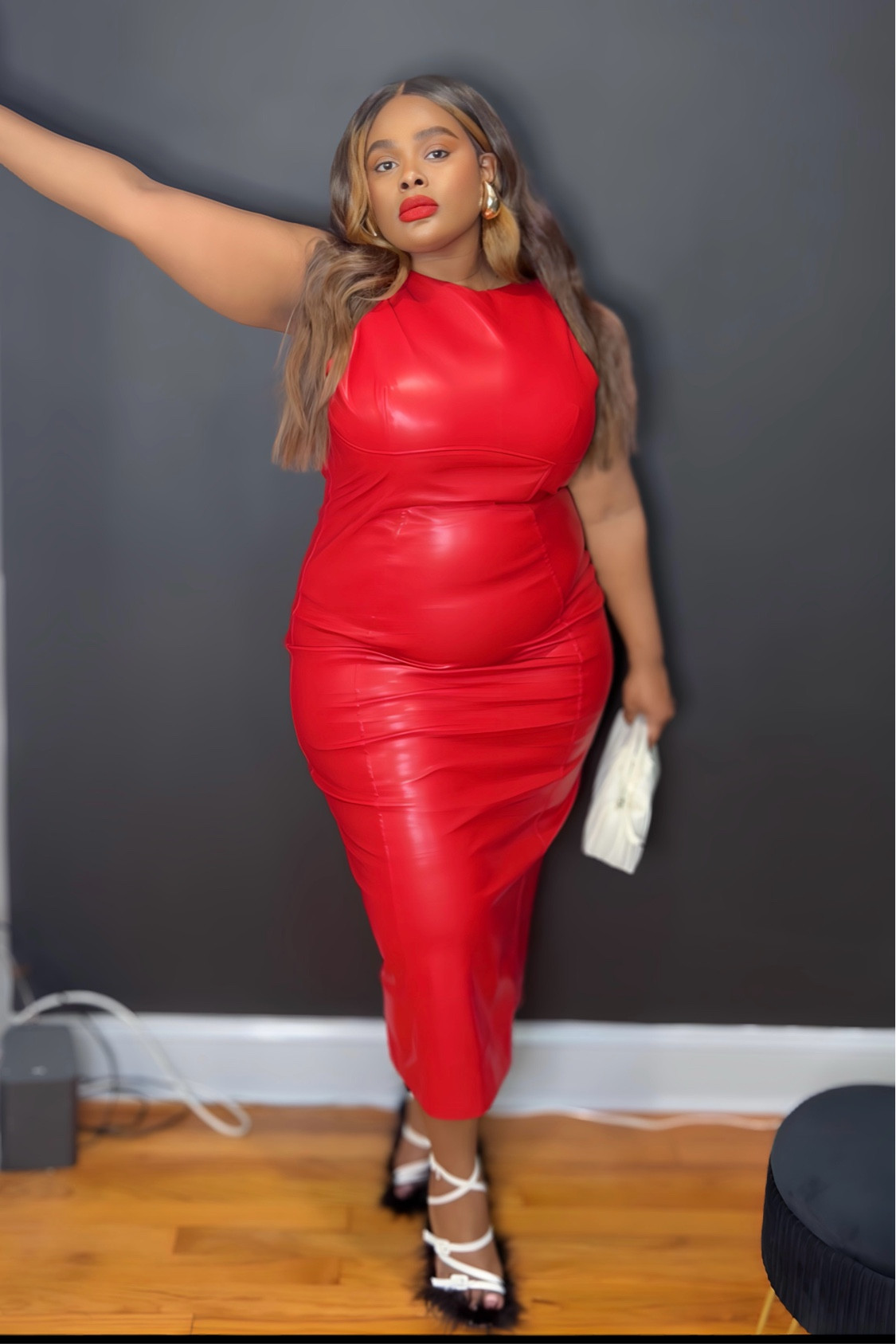 Red Leather Date Night 
Outfit 

#LTKfindsunder100 #LTKfindsunder50 #LTKmidsize