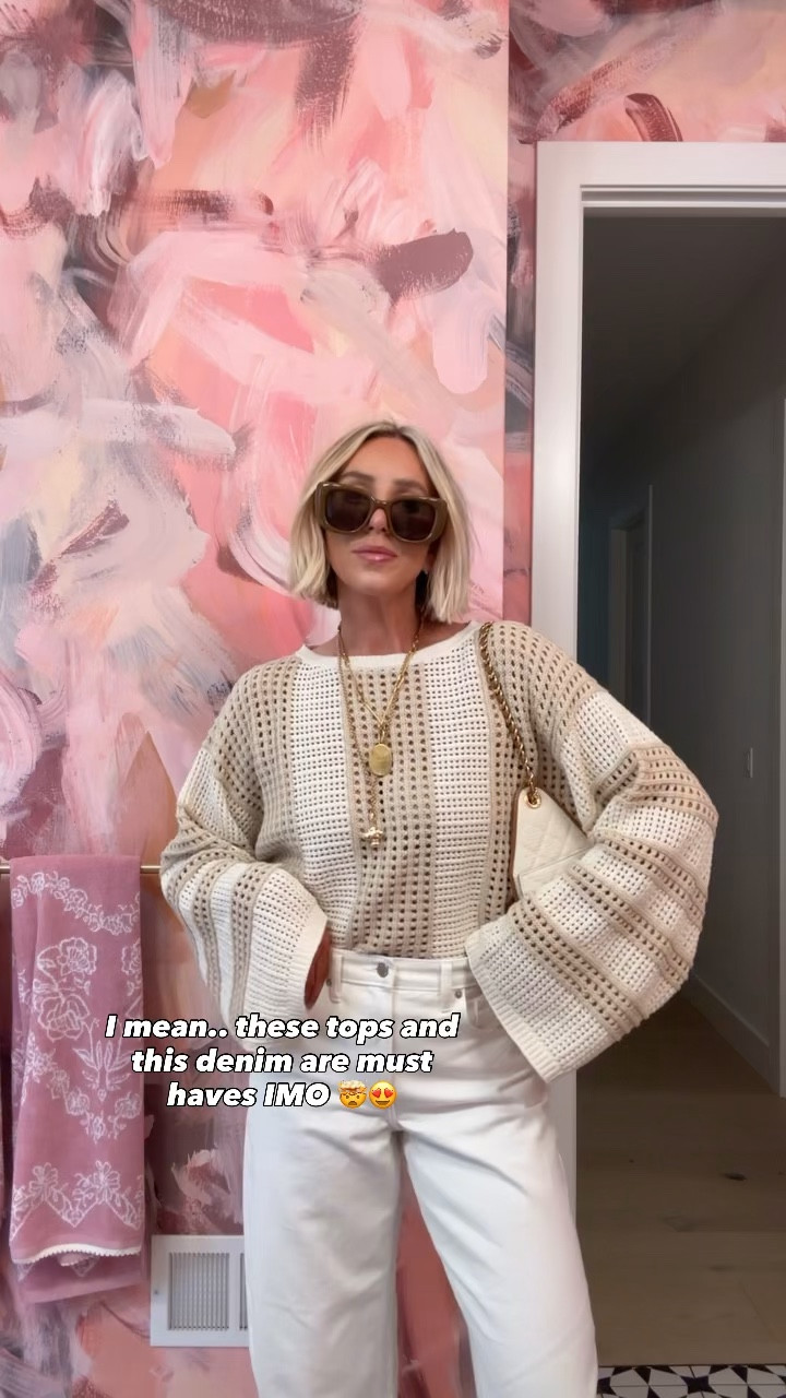 These two tops and denim from Target 😍😍😍