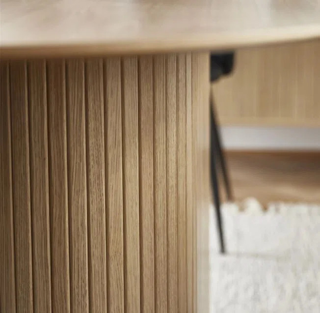 Iris Oak Oval Dining Table | Wayfair North America