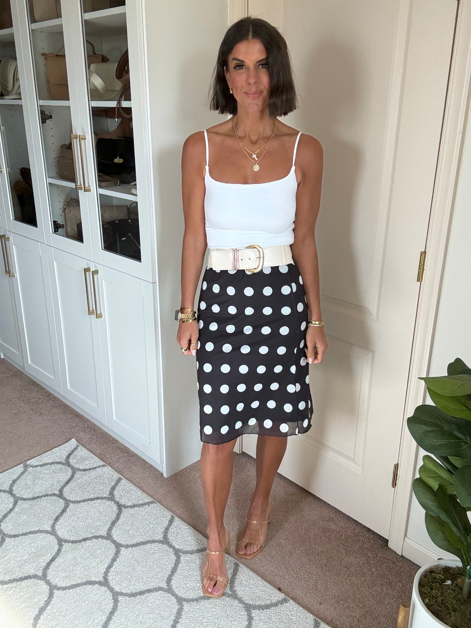 Size small in skirt and tank

#LTKSeasonal