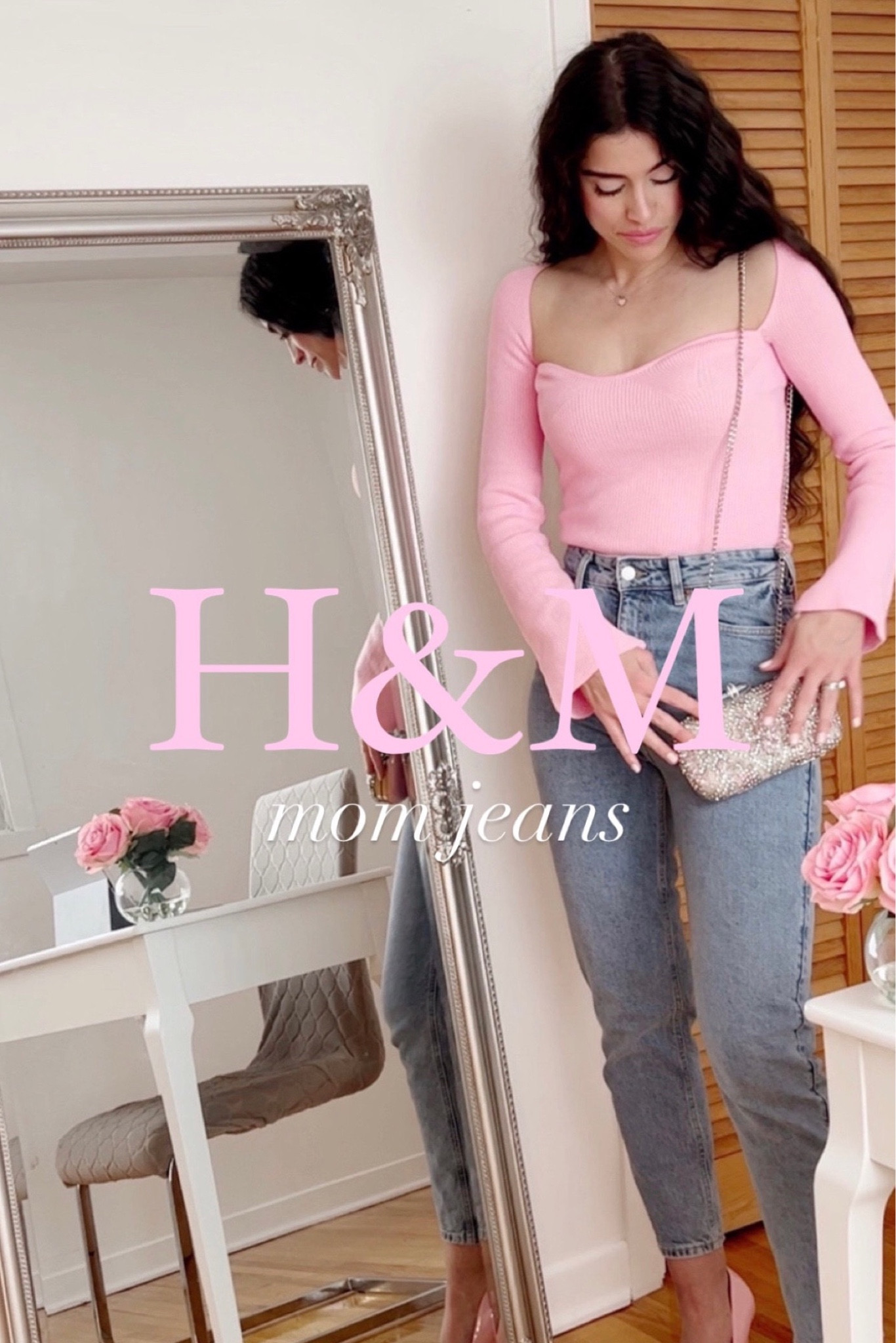h and m mom jeans
