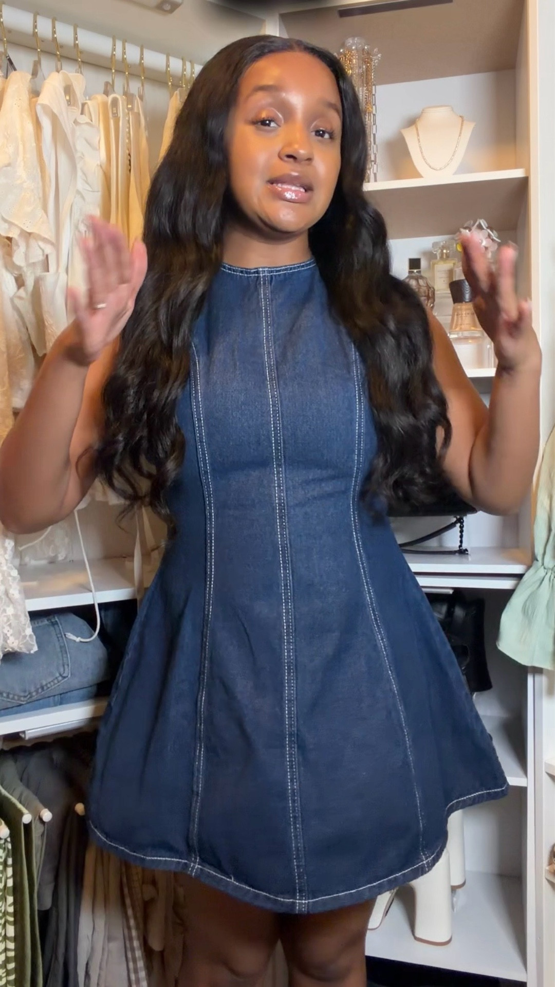 Denim Dress | Backless Dress | Spring Dress | Amazon Fashion | Amazon Spring Dress 

#AmazonFashion 

#LTKgrwm #LTKootd #LTKPetite
