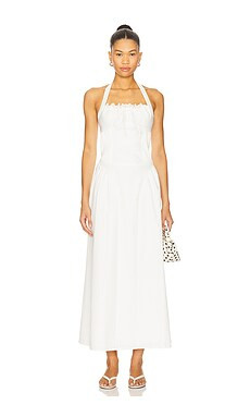MORE TO COME Danniela Maxi Dress in White from Revolve.com | Revolve Clothing (Global)