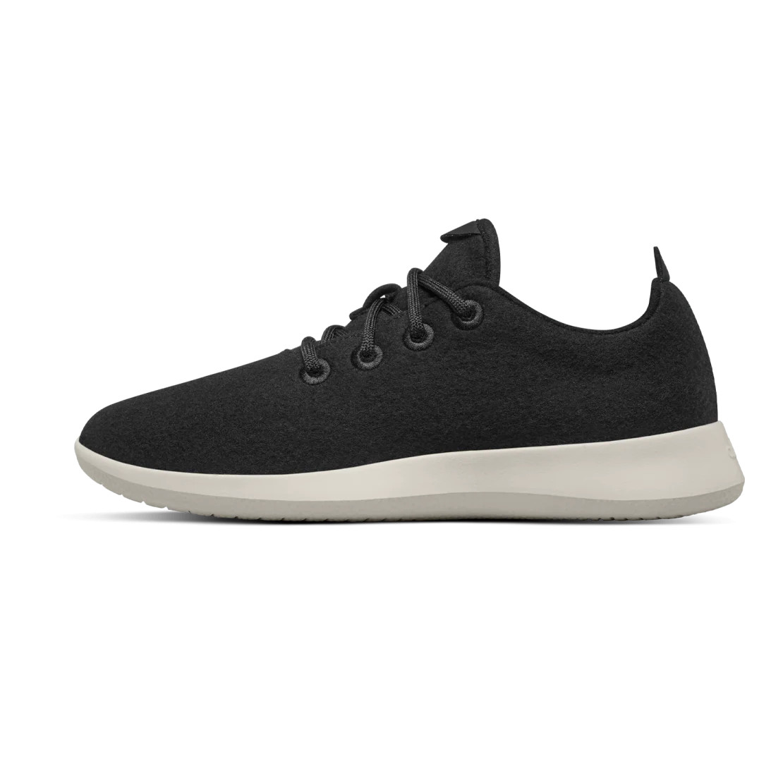 Men's Wool Runner - True Black (Cream Sole) | Allbirds