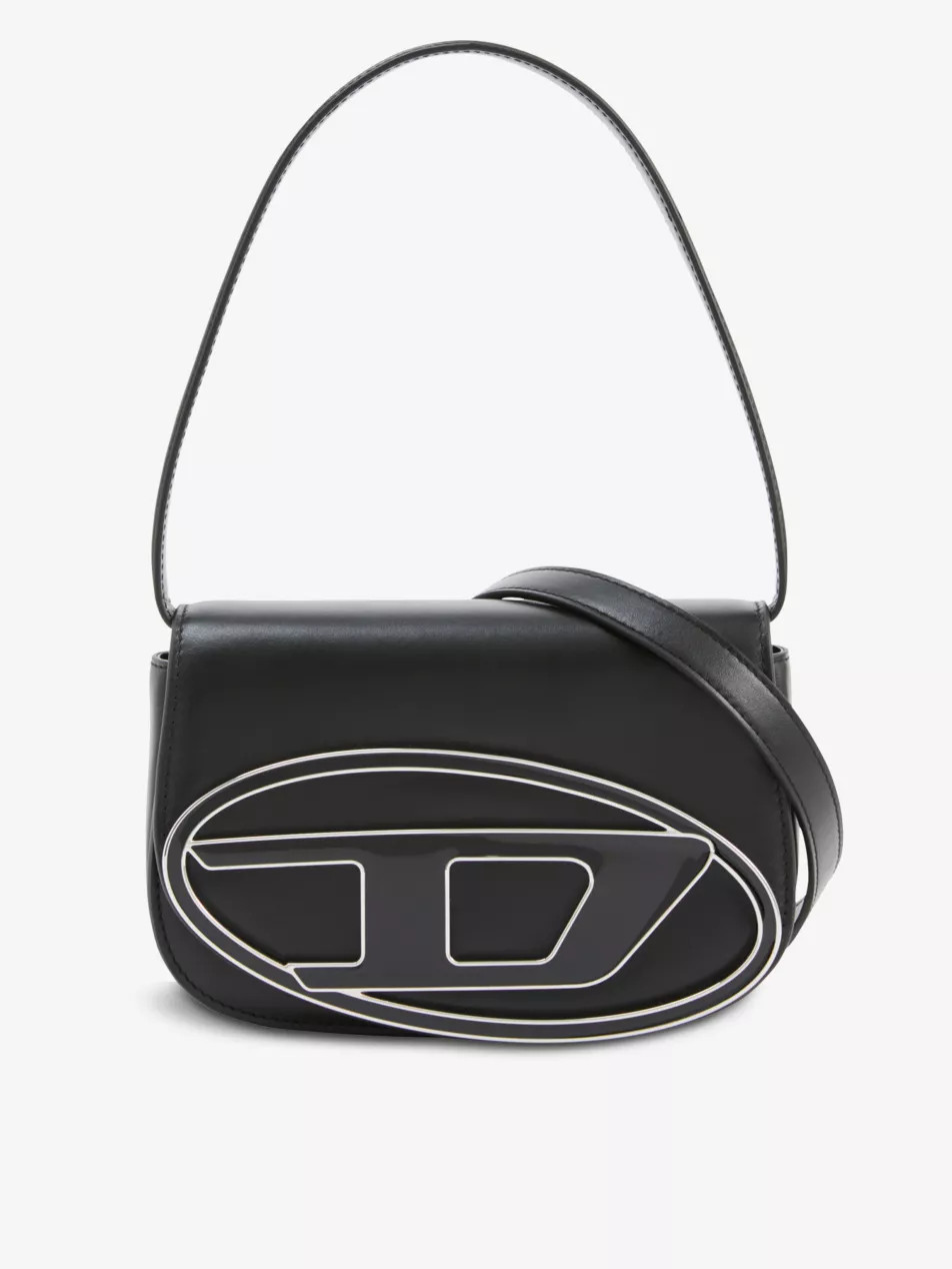1DR logo-plaque leather shoulder bag | Selfridges