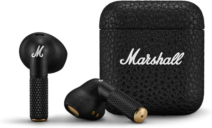 Marshall Minor IV True Wireless Earbuds - Black | Amazon (US)