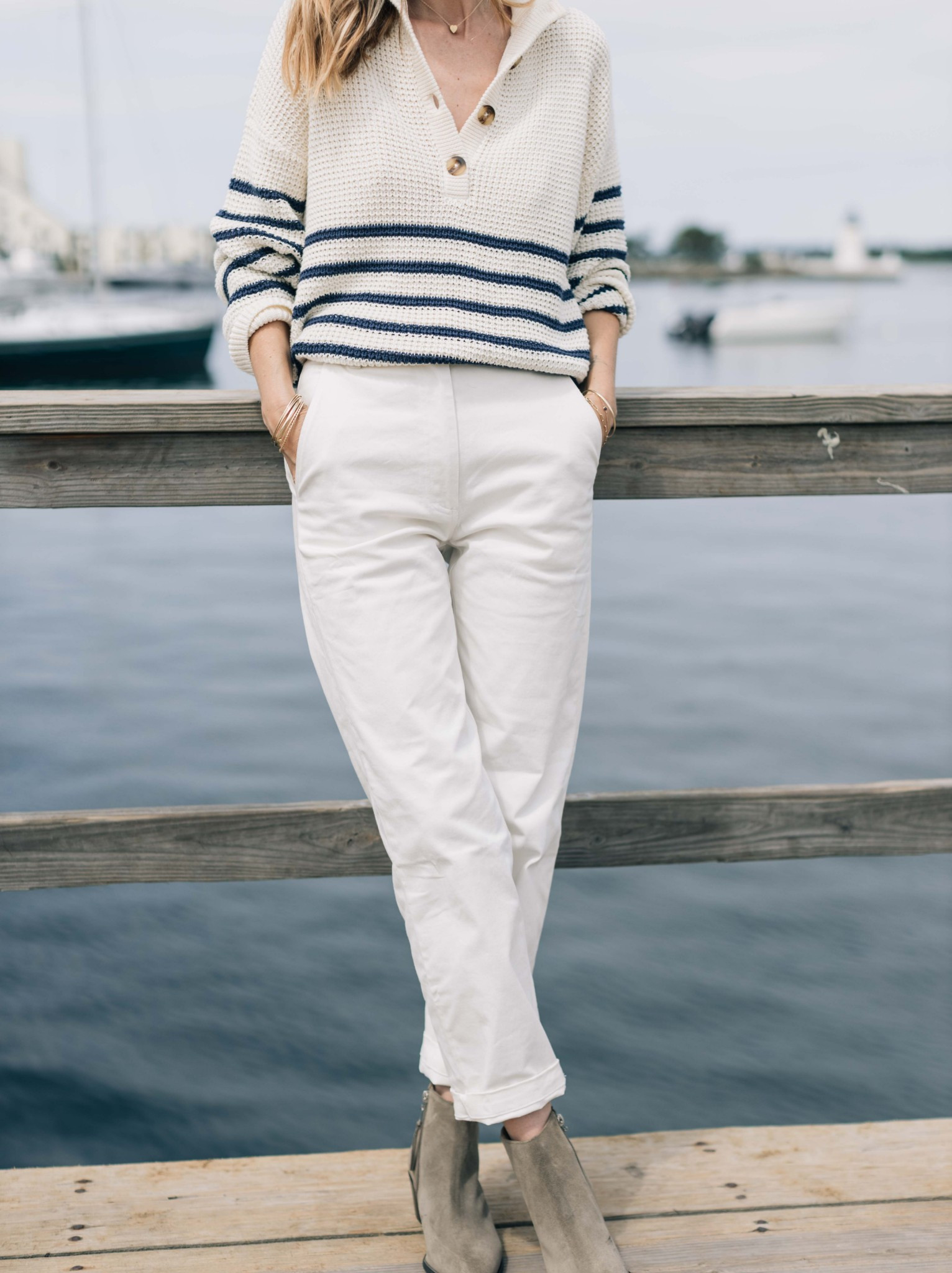 Ann Twill Straight Leg Pant | ABLE Clothing