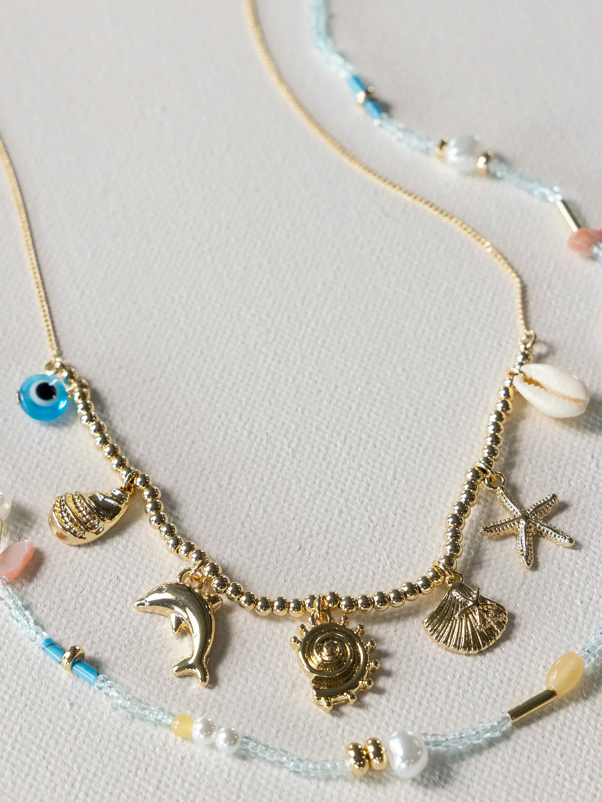Ocean Spirit Beaded Necklace | Natural Life