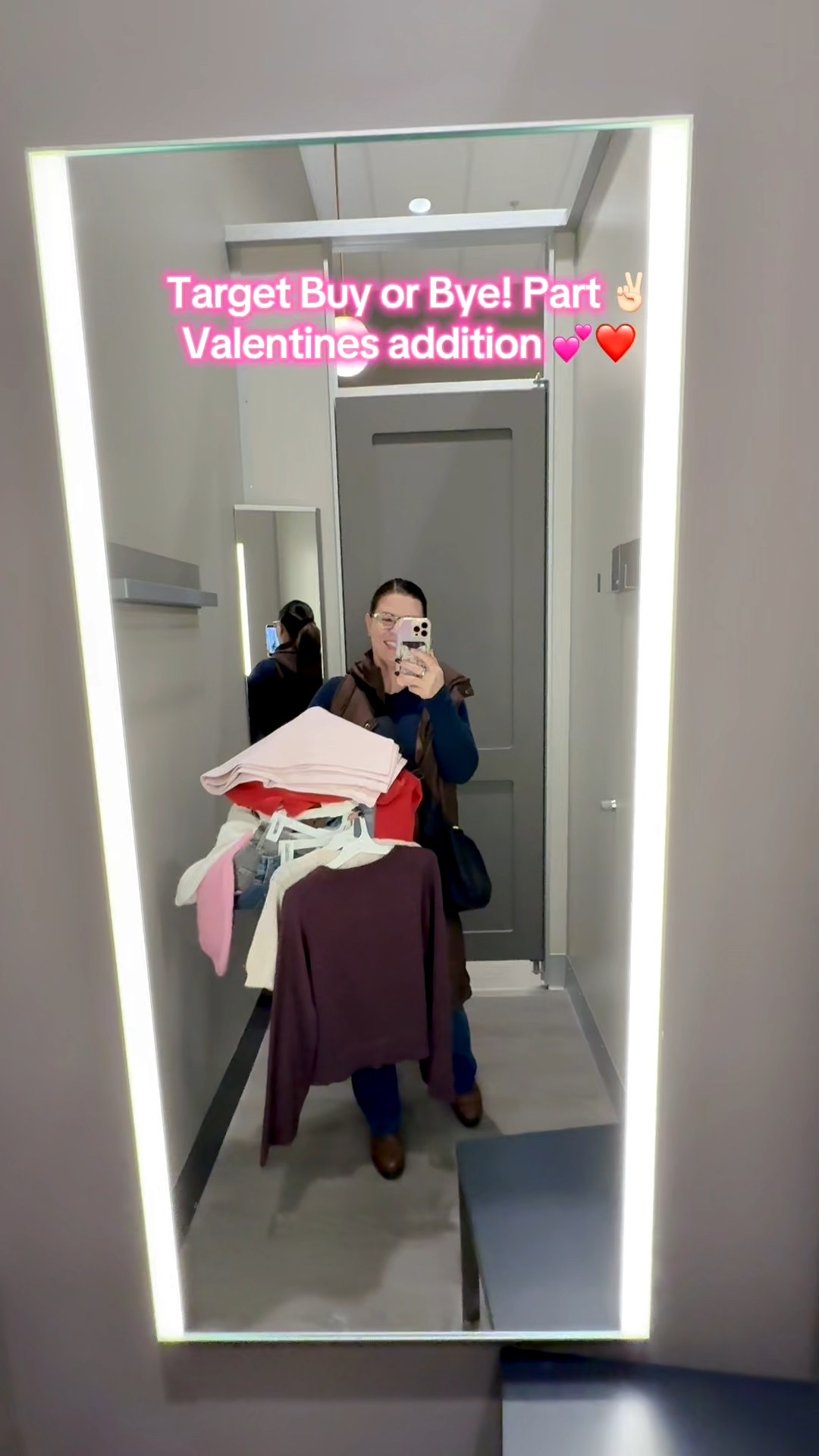 Target haul! If you're looking for cute valentines colors, this is right up your alley!
I'm 5'5.5", 6/8, M/L for reference Love sweater, M (soooo soft)
Bootcut jeans, 8 great stretch
Pink short sleeve sweater, sized up to L due to it being cropped
Red sweatshirt, sized up to L
Jean shirt, L but need M

#LTKootd #LTKMidsize #LTKOver40