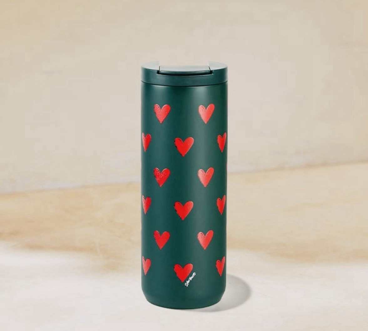 ❤️NWT Starbucks 2026 Valentines Red Heart Stainless Steel Tumbler | eBay US
