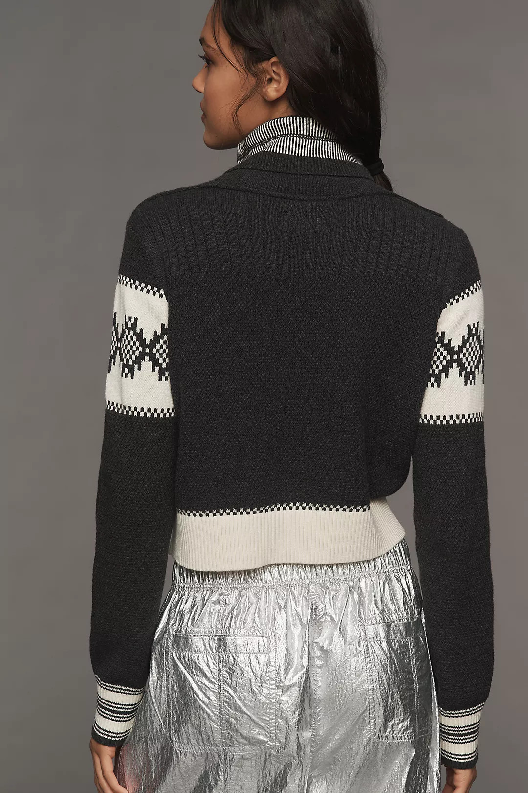 Maeve Fitted Nordic-Inspired Turtleneck Sweater | Anthropologie (US)