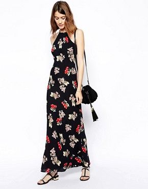 ASOS Maxi Dress in Cherry Print | ASOS US