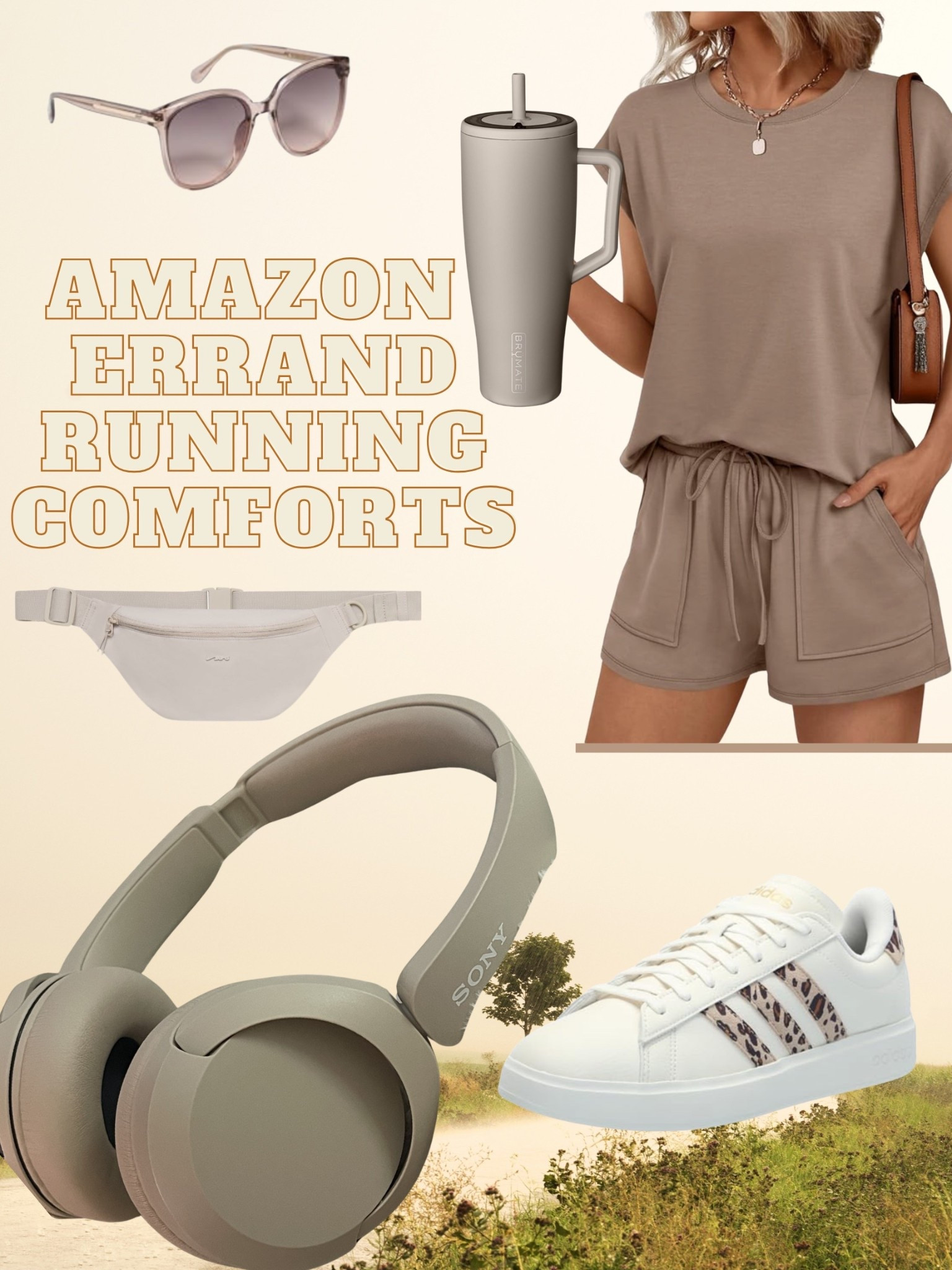 Amazon errand running but make it ✨effortless✨

Comfy set = on  
Iced coffee = secured  
Headphones = blocking out the chaos  
Cute sneakers = pretending I have my life together  

If it’s neutral, cozy, and makes errands feel less like errands… I’m adding it to cart 🤎

#LTKStyle #AmazonFinds #ErrandOutfit #NeutralAesthetic #CozyVibes #EverydayStyle #LTKIt #AmazonStyle

#LTKmorningroutine #LTKActive #LTKmomlife