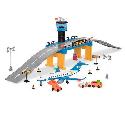 DRIVEN – Airport Playset with Toy Airplane (32pc) – Micro Series | Walmart (US)