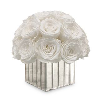 Modern Box with Half Ball of Roses | Bloomingdale's (US)