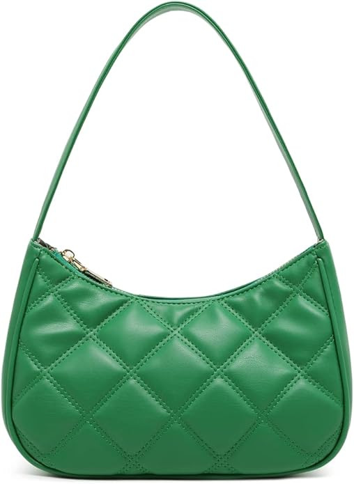 Shoulder Bags for Women, Cute Hobo Tote Handbag Mini Clutch Purse with Zipper Closure | Amazon (US)