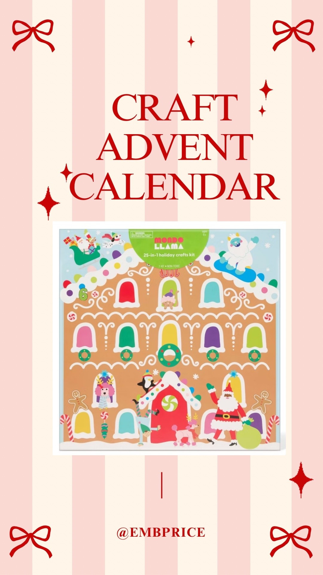 The cutest craft advent calendar for kids, Christmas kickoff idea. Christmas crafts for kids 

#LTKHoliday #LTKKids #LTKFamily