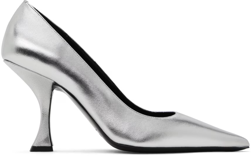 Silver Viva Heel | SSENSE