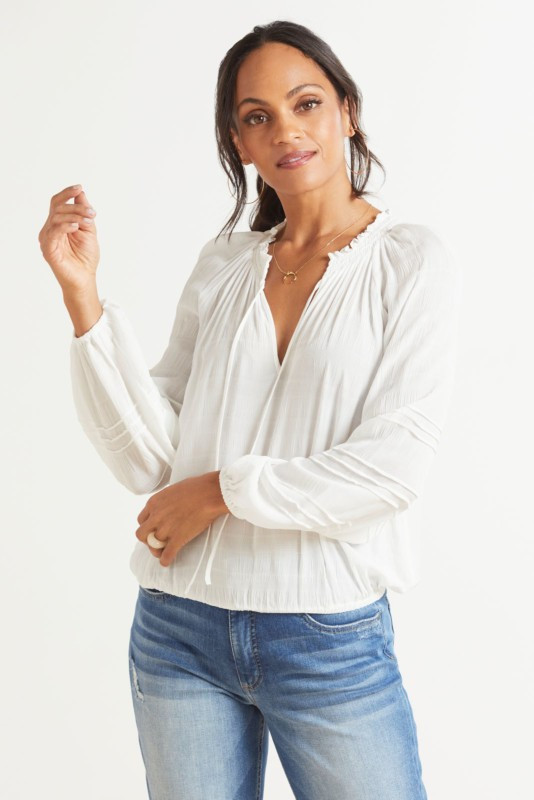 SANCTUARY Jet Setter Blouse | EVEREVE | Evereve