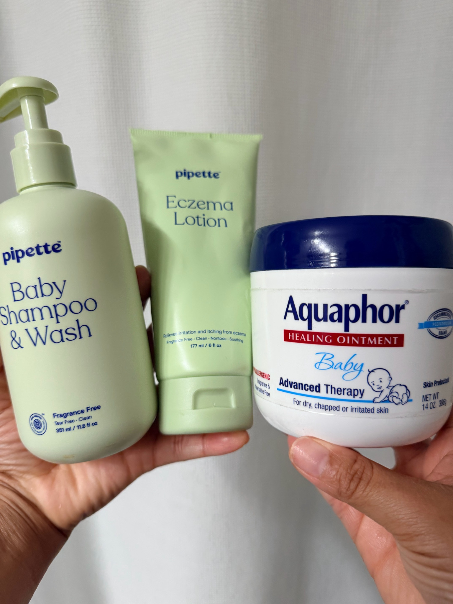LTK fam, these bath time must haves stay on repeat over here 🛁🤍
Pipette body wash + eczema lotion & Aquaphor healing ointment ✨

#LTKselfcare #LTKBaby #LTKKids
