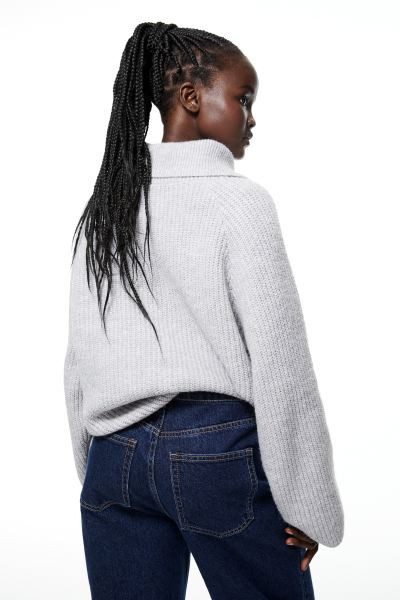 Oversized Half-zip Sweater | H&M (US + CA)