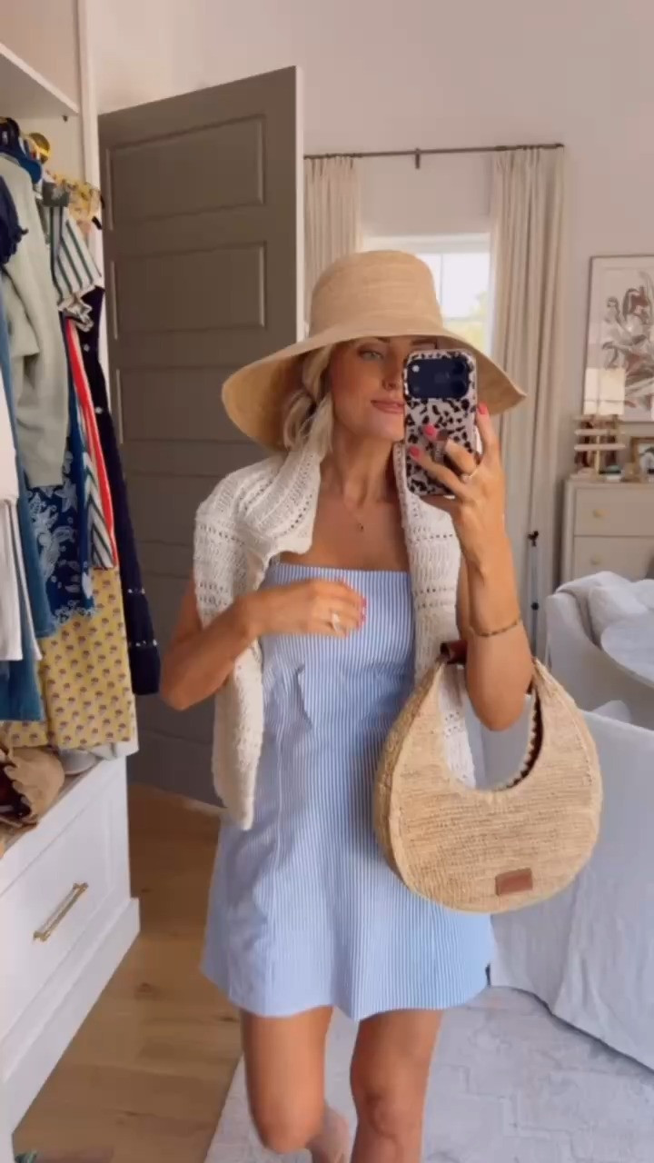 The easiest dress for spring and summer! I love layering an open crochet sweater over my shoulders for an elevated and polished touch. This has built in shorts as well which is always a life saver! Wearing S in both

Loverly grey, abercrombie skort, vacation outfit ideas, beach style, coastal fashion, what to wear resort, abercrombie sale finds 

 #LTKxAbercrombie #LTKSeasonal #LTKTravel
