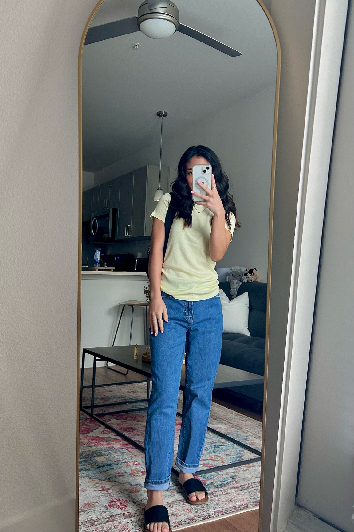 top is xs & bottoms are 24 
(i couldn’t find the link to the sandals because i bought them so long ago 😭) 