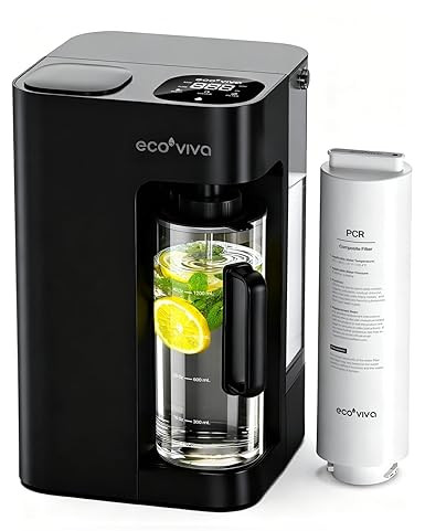 Ecoviva Mate 3 Countertop Reverse Osmosis Water Filter, 8-Stage RO Water Filtration System with 4... | Amazon (US)