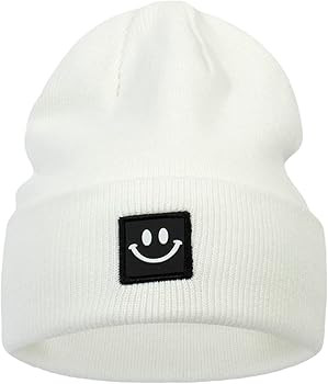 Muryobao Womens Knit Beanie Hat Acrylic Winter Smiley Hat Soft Warm Cuffed Watch Beanie Skull Ski... | Amazon (US)