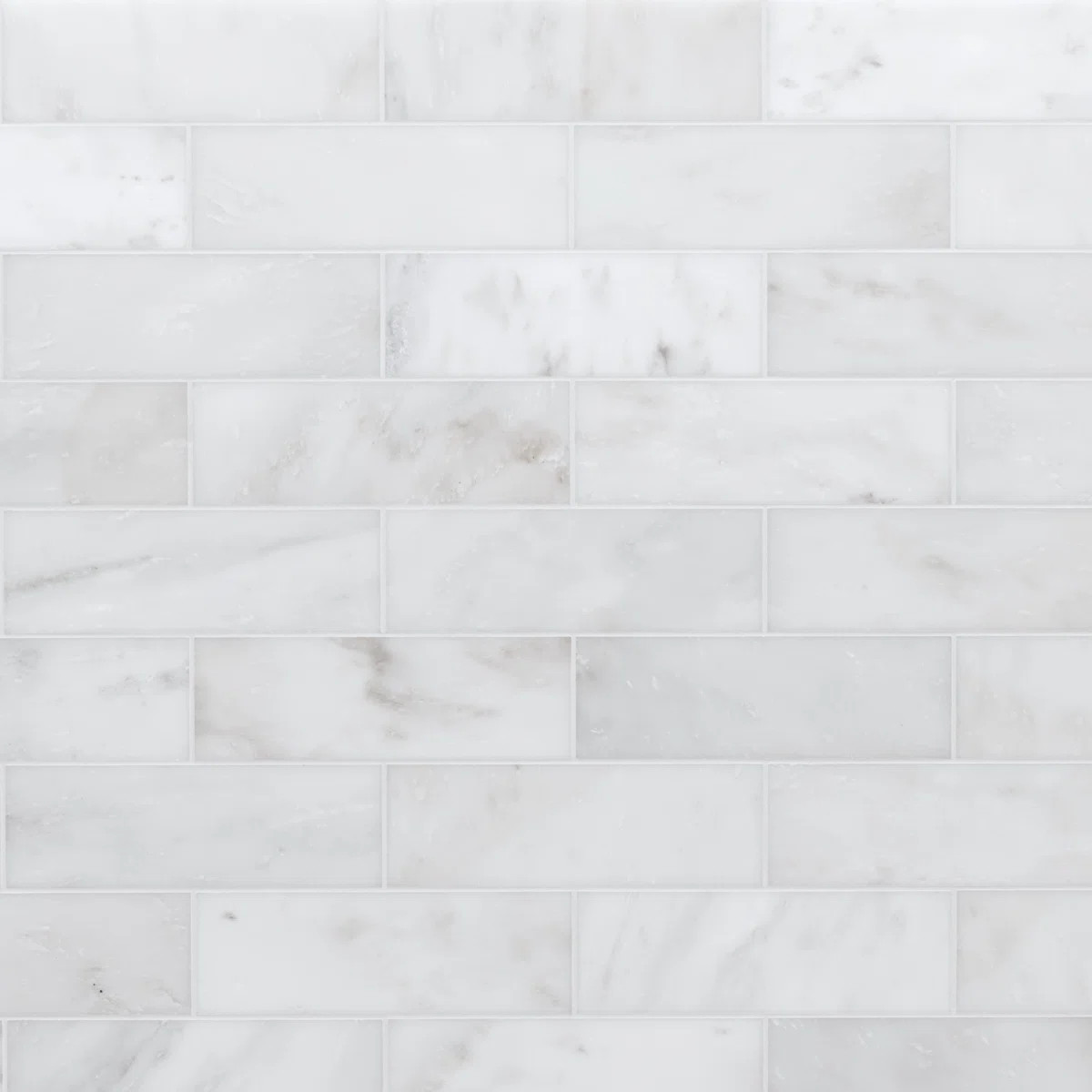 Castella Cambria 4 in. x 12 in. Honed Marble Subway Floor and Wall Tile | Wayfair North America