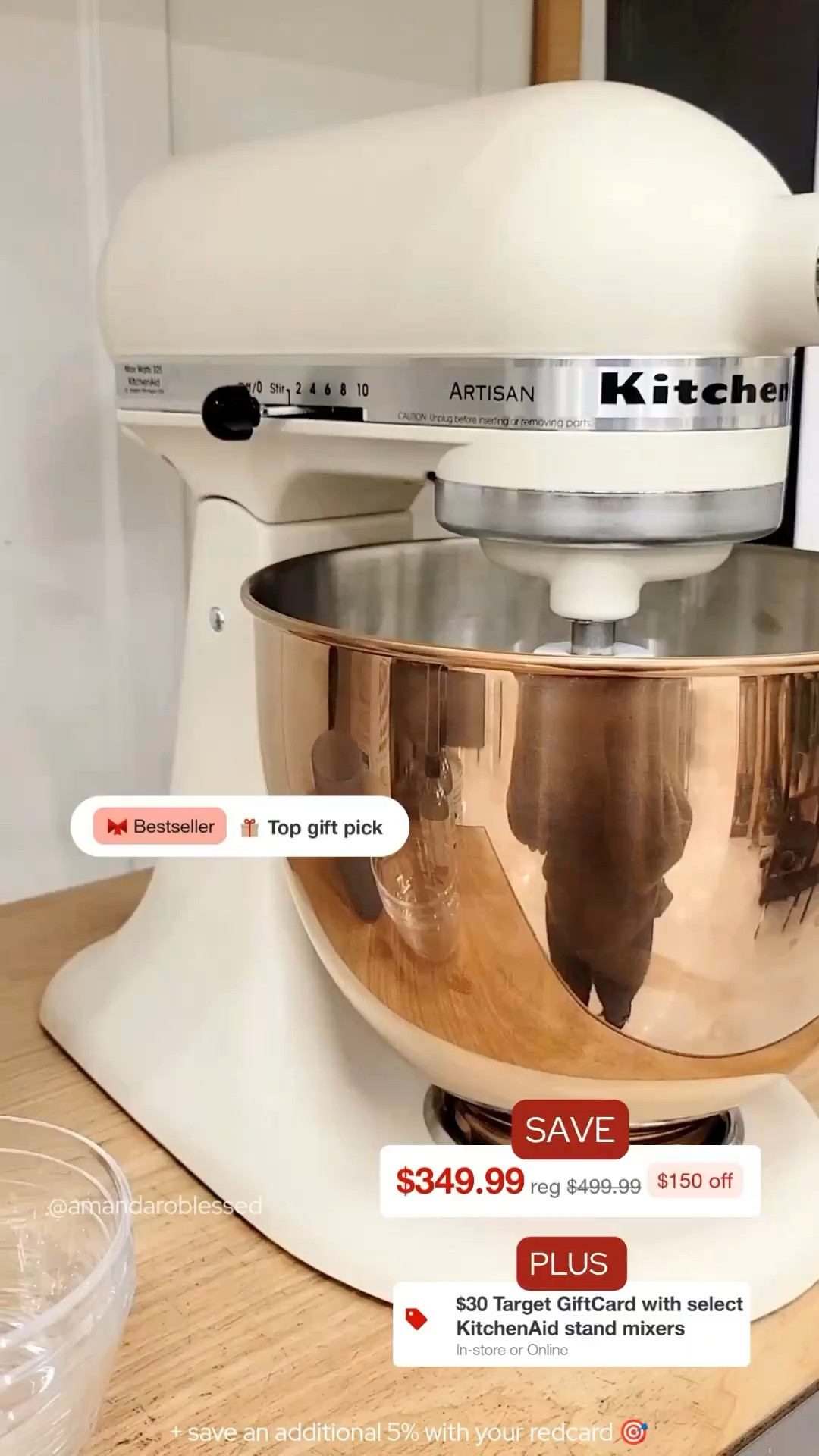 KitchenAid 5qt Stand Mixer with Copper Bowl - a mixer is a great way to save time & energy in the kitchen 😉 Use it for the obvious mixing, baking, etc. BUT you can also use it for multiple purposes like shredding chicken 🤪 Again, save time & energy.. a win is a win 😍 Remember get a price drop notification if you heart a post/save a product 😉 

✨️ P.S. if you follow, like, share, save, or shop my post (either here or @coffee&clearance).. thank you sooo much, I appreciate you! As always thanks sooo much for being here & shopping with me 🥹 

| Hearth & Hand with Magnolia, hearth and hand, kitchen, kitchen essentials, mixing bowls, walmart home, target home, target finds, at target, modern kitchen, kitchen decor, kitchen gadgets, hearth and hand spring, hearth and hand magnolia, thanksgiving, thanksgiving dinner, thanksgiving table, Christmas decor, Christmas kitchen, Christmas gift, gifts for her, gifts for him, gifts for wife, gifts for gf, gift for husband, cookware, bakeware, target deals, kitchenaid mixer, kitchenaid stand mixer, kitchenaid attachments, kitchen accessories, kitchen appliances, kitchen aid, kitchenaid, kitchen aid mixer | 

#LTKGiftGuide #LTKHoliday #LTKdayinmylife #LTKgrwm #LTKootd #LTKfitnessgoals #LTKmorningroutine #LTKstorytime #LTKfoodie #LTKSeasonal #LTKOver40 #LTKMidsize #LTKTall #LTKTravel #LTKBaby #LTKmomlife #LTKselfcare #LTKvlog #LTKActive #LTKU #LTKHome #LTKSaleAlert #LTKPetite #LTKPlusSize #LTKParties #LTKFindsUnder50 #LTKFindsUnder100 #LTKStyleTip #LTKBeauty #LTKWorkwear #LTKSwim #LTKPets #LTKShoeCrush #LTKBump #LTKFamily #LTKMens #LTKItBag #LTKKids #LTKWedding
