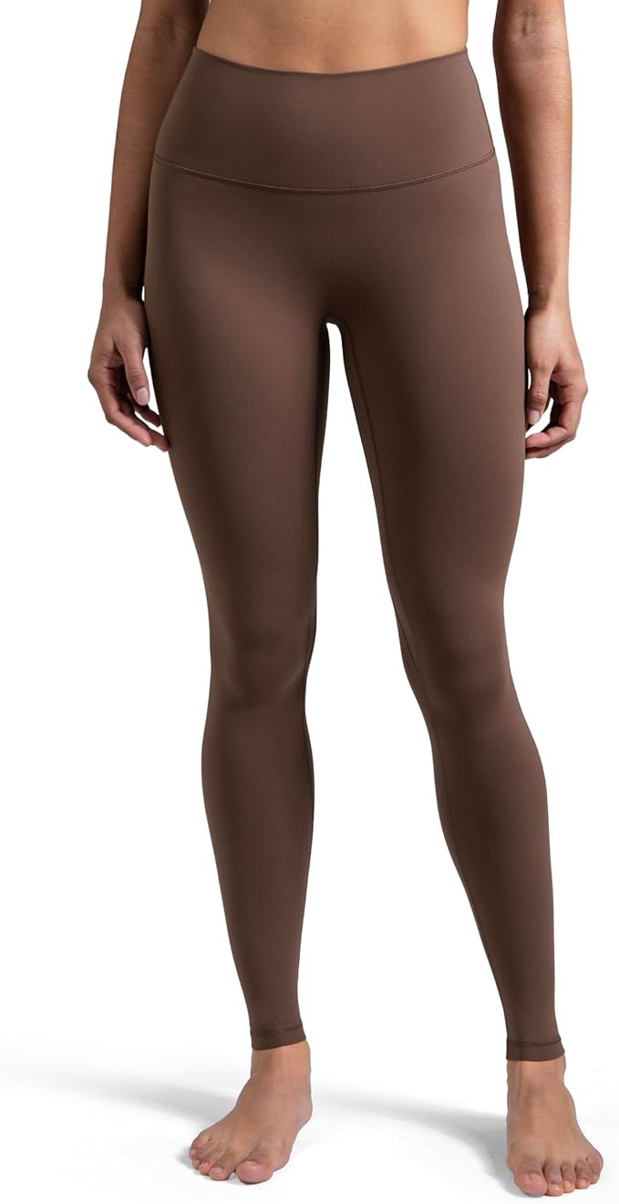 Colorfulkoala Dreamlux No Front Seam Leggings for Women 25"/28" Inseam, Seamless High Waisted But... | Amazon (US)