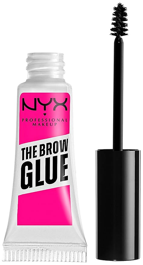 NYX PROFESSIONAL MAKEUP The Brow Glue, Extreme Hold Eyebrow Gel - Clear | Amazon (US)