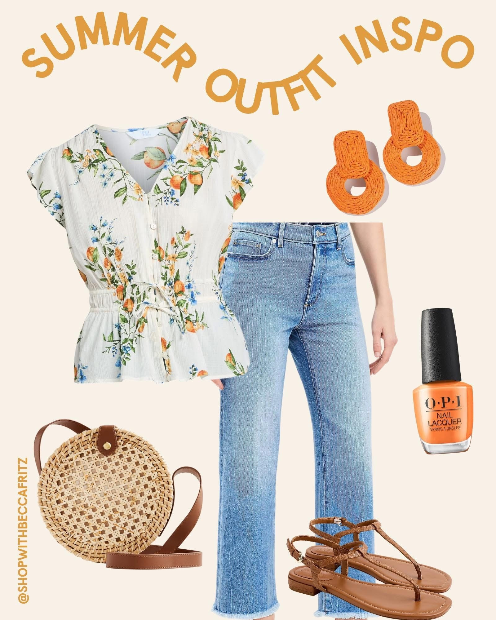 🚨 BACK IN STOCK! 🚨 
🍊 Just a little farmstand fresh moment ✨🍊
Obsessed with this breezy blouse…oh so easy + flattering, paired with my go-to jeans for that effortless summer vibe ✨
Comfy and cute = my seasonal uniform 
And you won’t believe where it’s from! 👀
🔗 Tap to shop the look ⬇️

#LTKOver40 #LTKSaleAlert #LTKFindsUnder50