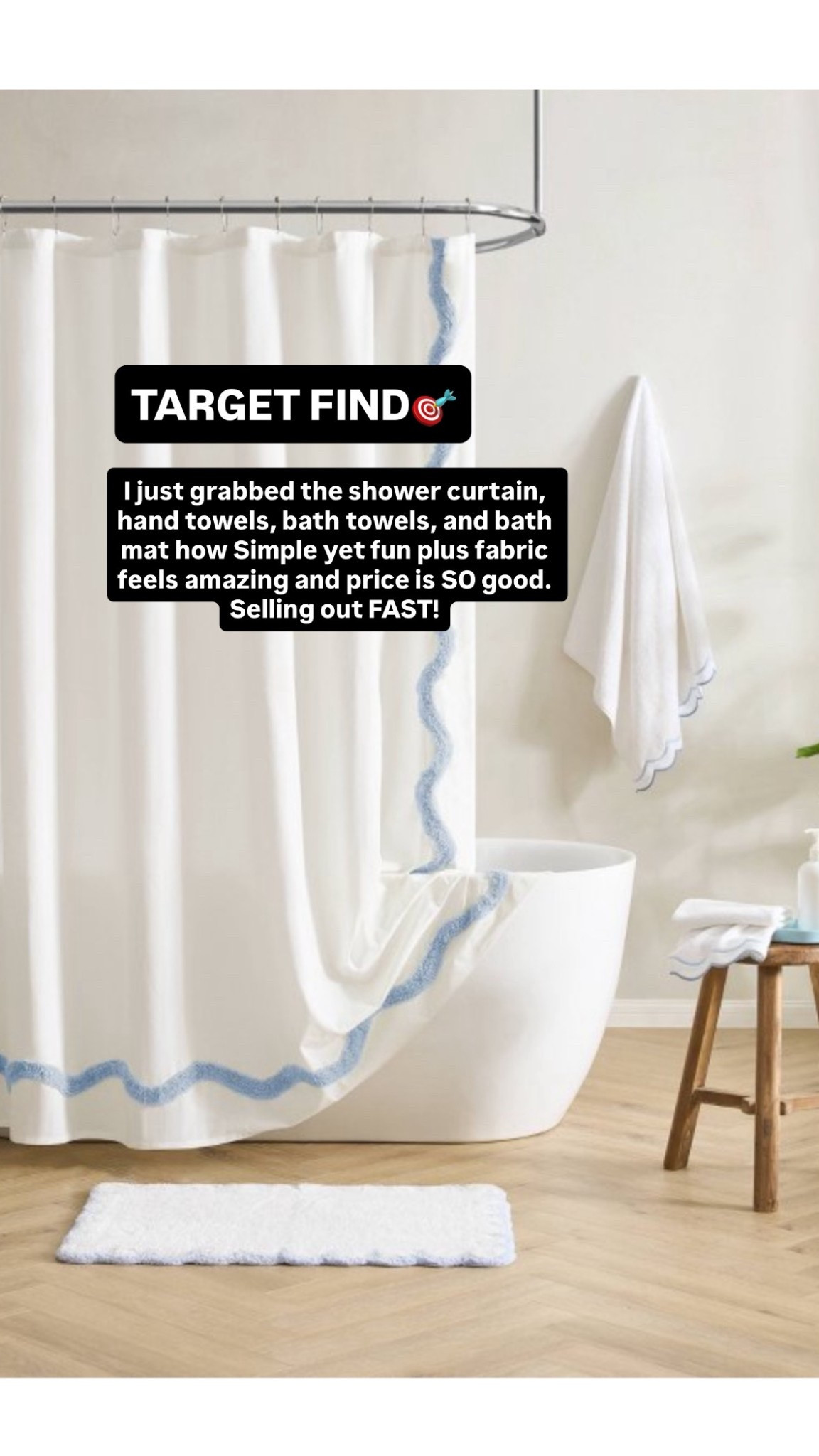 Give your bathroom a sprinkle of charm with the Scallop Bath Rug by Peri Home. This essential bath accessory gets a delightful twist with the scalloped edge adding a dash of cottagecore magic to your everyday routines. Crafted from plush, absorbent cotton, it’s the perfect landing spot after a steamy shower or bubble-filled soak.

#LTKSeasonal #LTKHome #LTKFindsUnder50