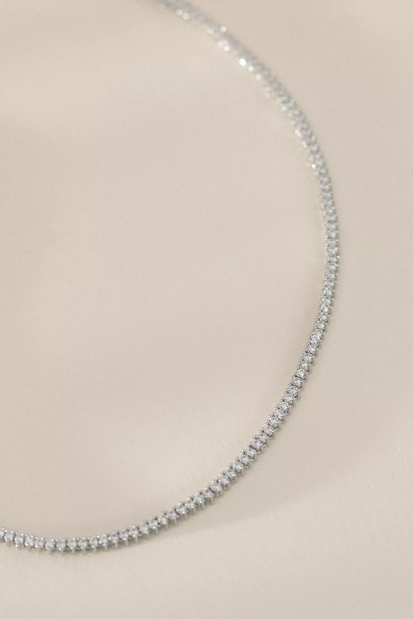 Serefina Classic Tennis Necklace | Anthropologie (US)