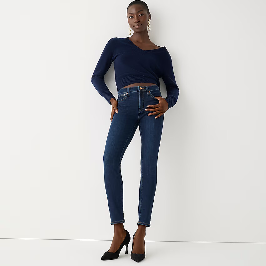 9" mid-rise toothpick jean in Point Lake wash | J. Crew US