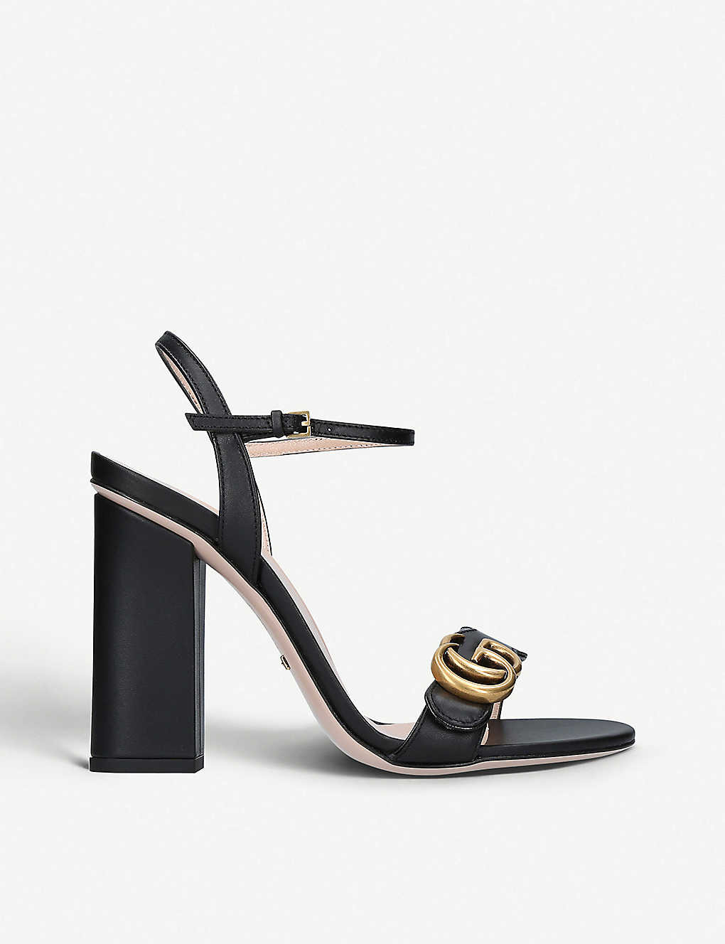 GUCCI Marmont 105 leather sandals | Selfridges