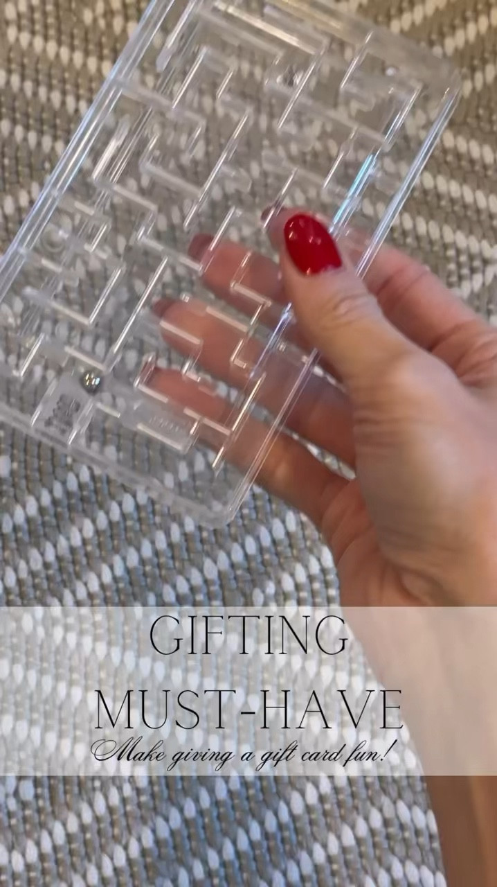 Are you worried you’ll buy the wrong thing? Do they really just want a gift card so they can shop themselves? I get it. That doesn’t mean we can’t make it fun. Load the gift card into the back and set the ball so your recipient can get to solving. I love that this is reusable and they can gift it to someone else in the future. These are fun for kids/teens, teachers, postal workers, babysitters, coworkers and more! They come in sets of one, three, or six.


#LTKGiftGuide #LTKHoliday #LTKFindsUnder50