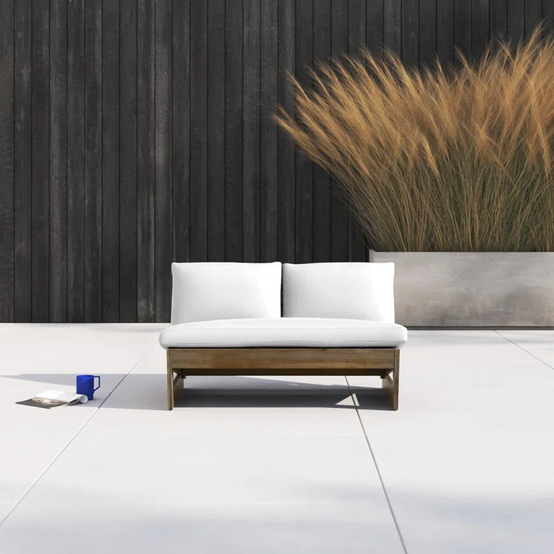 Louise 43" Wide Loveseat with Cushions | Wayfair North America