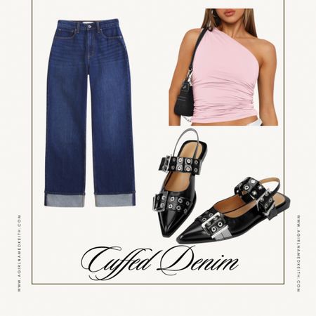 AF Curve Love High Rise 90s Relaxed Jean, Amazon find Trendy Queen Womens Summer One Shoulder Tank Tops Sleeveless Going Out Slim Crop Shirts Camis Fashion 2024, & Amazon find Buckle Ballet Flats for Women Slingback Flats Ballerinas Flats with Straps Pointe Toe Casual Dress Shoes

#LTKSeasonal #LTKShoeCrush #LTKStyleTip