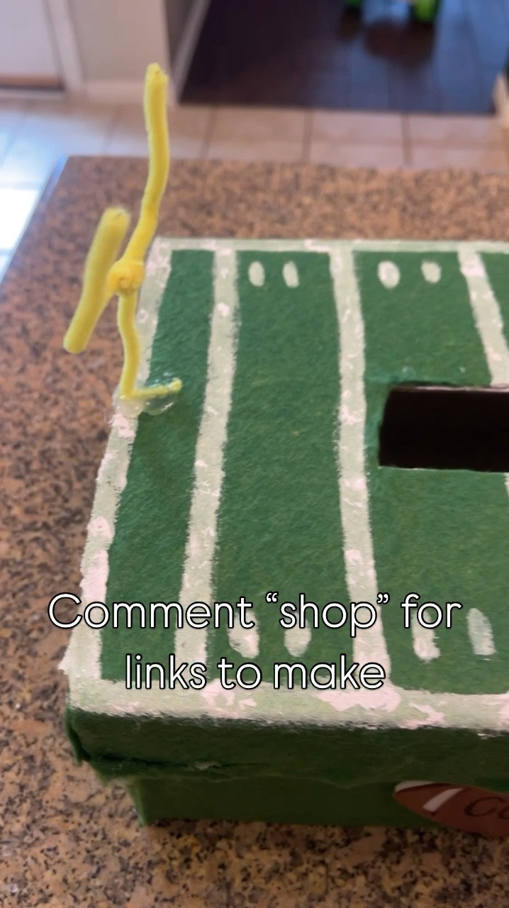 Football Valentine’s Day box for kids 
Valentine’s Day box boys 
Craft 
School project 
Preschool 
Amazon 

#LTKFamily