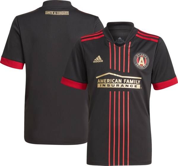 adidas Youth Atlanta United '21-'22 Primary Replica Jersey | DICK'S Sporting Goods | Dick's Sporting Goods